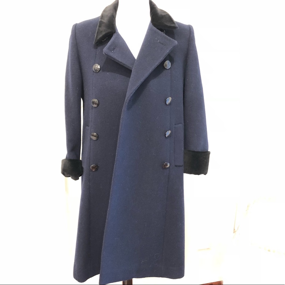 Child's Christian  Dior Navy coat sz 10/12